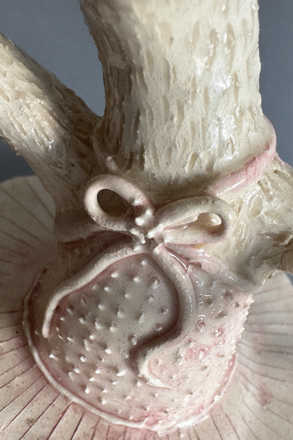 pieza de ceramica decorativa bailarina ballerina