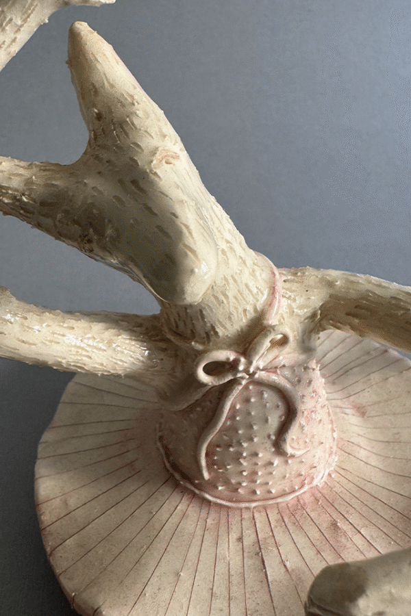 pieza de ceramica decorativa bailarina ballerina